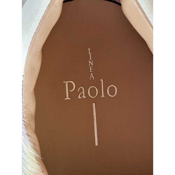 Linea Paolo Calf Hair / Leather Sneakers White / Tie Dye Multi Size 12 Women's - Picture 4 of 12